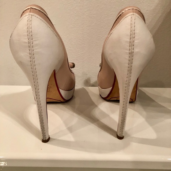 Celine leather platform loafer pump w. Tassel 39.5 - Picture 3 of 8